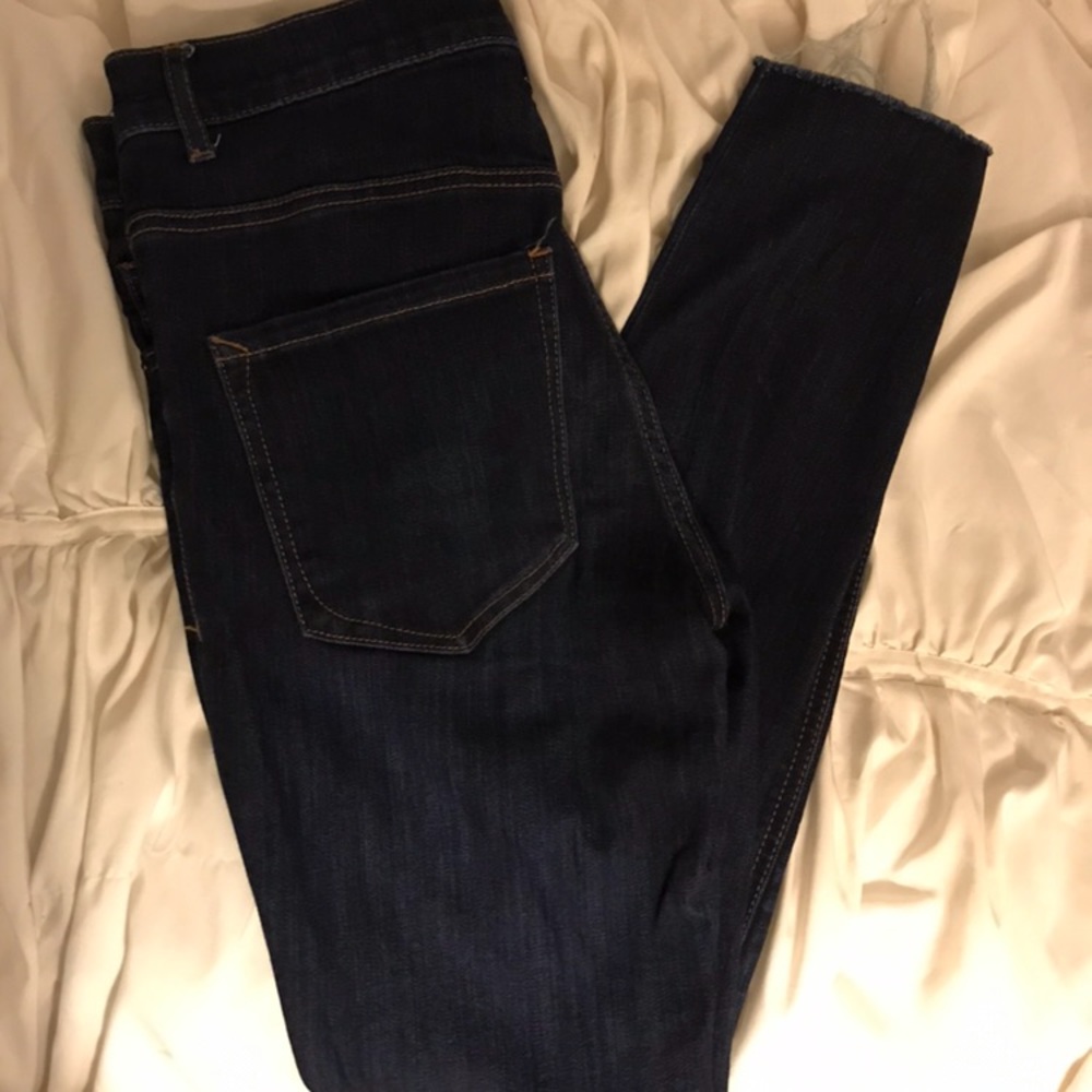 Express high waisted jean legging